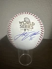 Justin Verlander Autographed Signed World Series Baseball 2017 JSA Certed