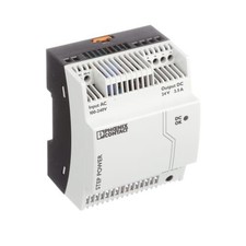 1pk PHOENIX CONTACT - IE 2868651 Power Supply, DIN Rail Mount, 24V, 2.5A, I