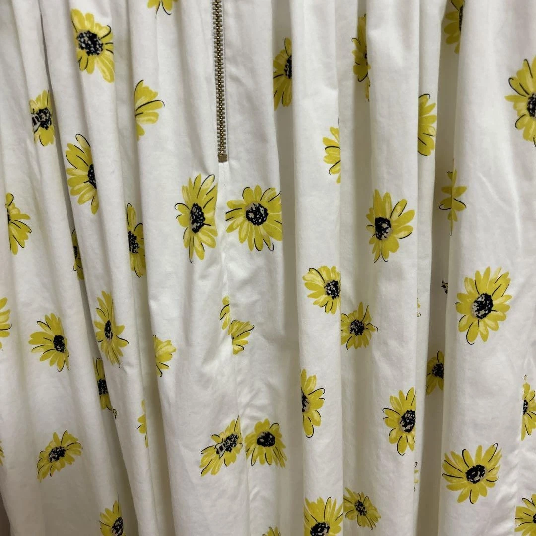 Autentico abito girasole kate spade new york taglia 0 "offerte benvenute" R2952