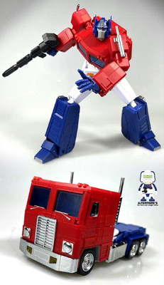 Magic Square MS-02 EX Light Of Peace 1.0 Masterpiece Scaled Optimus Prime gebraucht