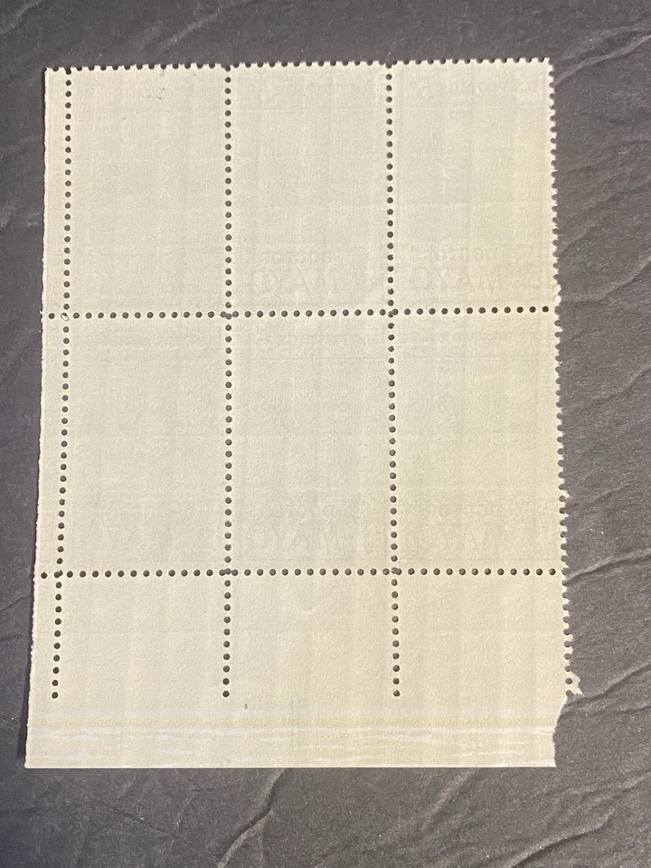 SCOTT 1251 MAYO DOCTORS 5 cent BLOCK OF 6 POSTAGE STAMPS MNH - Image 2 of 2