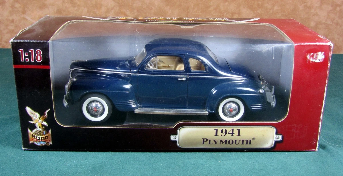 Plymouth1941 1/18 Die Cast Model未使用 1941 Vehicle Year Vintage Manufacture Diecast Cars for sale | eBay
