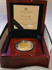 2026 Gold Proof Full Sovereign Charles III Reverse Frosted Coin