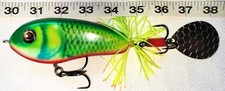 SPIN GLIDER. Sinking Jerkbait. Muskie Musky Pike Bait