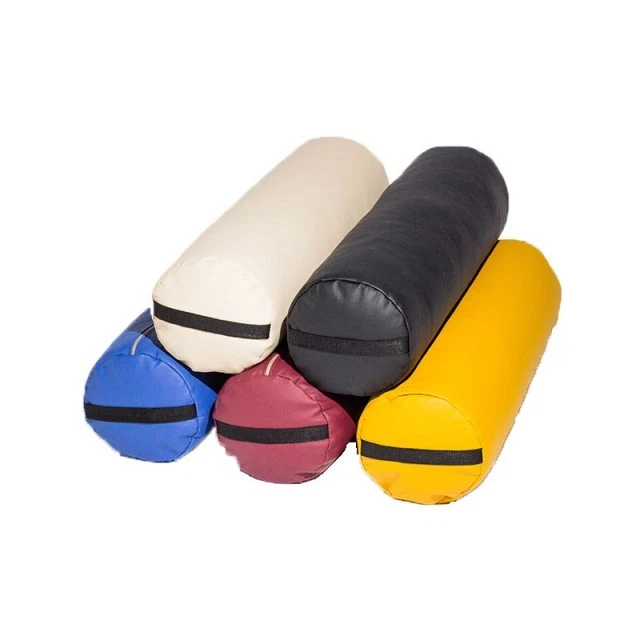 ZEN MASSAGE WARE ZEN Nackenrolle mit Bezug Lagerungsrolle Knierolle Lagerungskis 20 x 20 x 66 cm