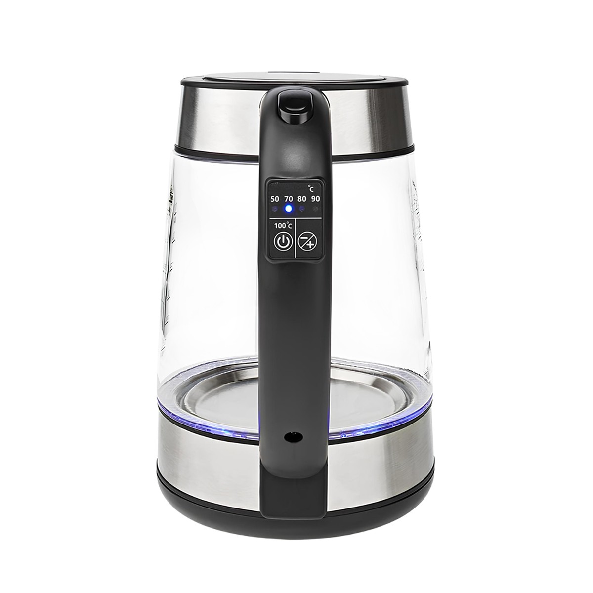 MELISSA Bouilloire Température Réglable 1,7L Machine Eau Chaude Verre Maintien au Chaud
