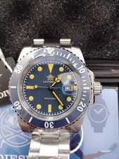 ADDIESDIVE 41mm Quartz Diver's Watch 200M Vintage Black Dial Miyota 2115