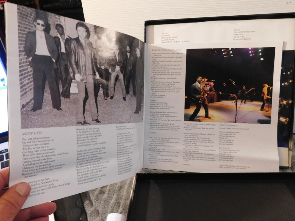 BRUCE SPRINGSTEEN AND THE E STREET BAND / LIVE 1975-1985 5 LP BOXSET - READ - Image 4 of 4