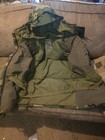 Men's Camouflage Hooded Full Zip Nylon Jacket & Pants Set, Size M — photo 2