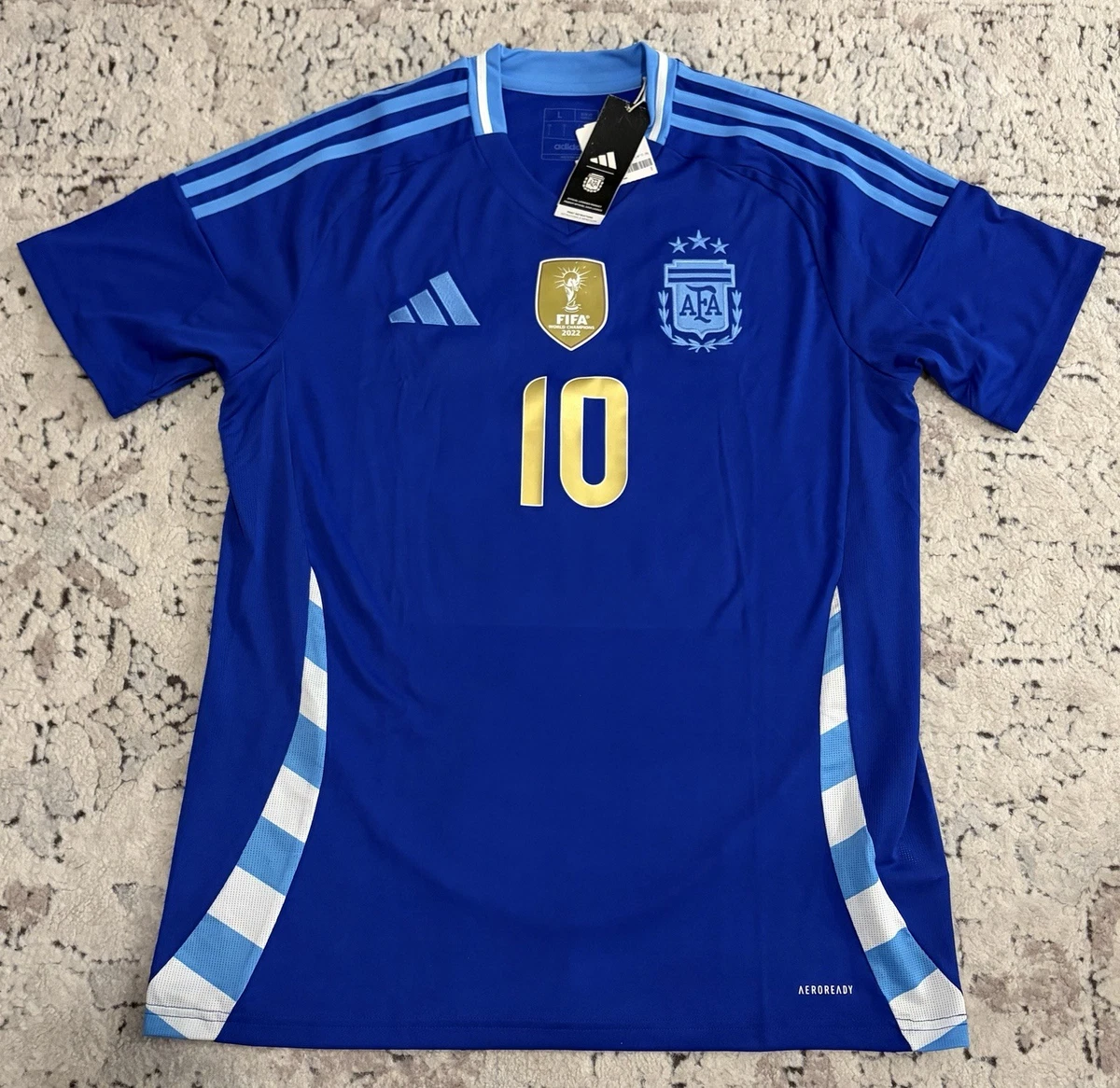 Preços baixos em Adidas Argentina Azul National Team Roupas e