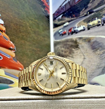Rolex 6917 Ladies 18k Gold Datejust President...