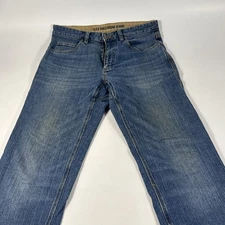 Duluth Trading Co Ballroom Double Flex Slim Fit Stretch Dark Wash Size 32x34