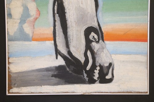 Fausto Repetti Ölgemälde Tafel Futurismus Pinguine 40er 50er Avantgarde - Bild 20 von 24