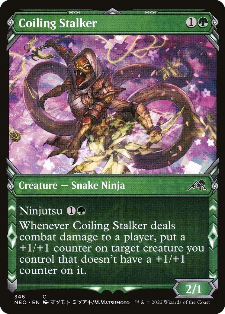 NM - Coiling Stalker (Showcase) [NEO - 346]