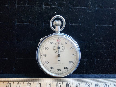 #ad Vintage Meylan Stopwatch Type 204 A Does Not Work Parts Or Repair Only $25.00