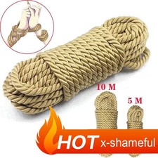 Handcuffs Binding Rope for Men Women Soft Hemp Shibari Tie Restraint