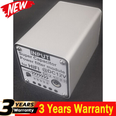 12V 3F Super Capacitor Power Filter Module for Hifi Line Filter EMI Filter DC2.1