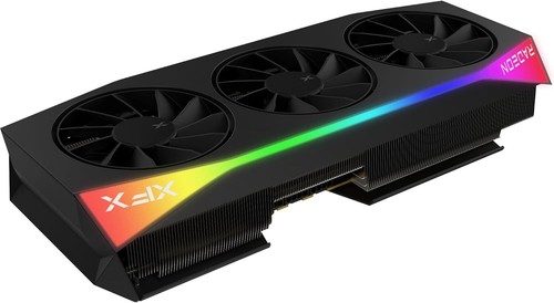 XFX Mercury AMD Radeon RX 9070XT OC RGB Video Card w/ ARGB GPU Support Bracket - Picture 5 of 21