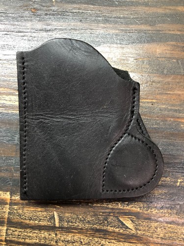 Holster Lot - 1 Glock 43x Kydex, 2 Leather one for a revolver, other unknown - Picture 6 of 8
