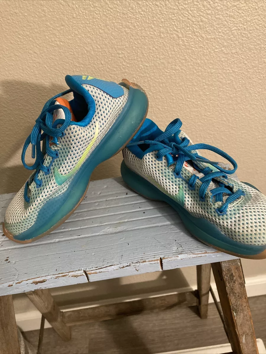 Nike Kobe X High Dive Blue Lagoon Lime Size 11c 726068-100 Sunset Toddler |