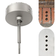160mm Concrete Hole Saw Wall Hole Cutter Cement Stone Drill Bit Hole Opener Kit