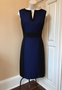 tahari royal blue dress