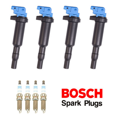 High Performance Ignition Coil & Bosch Iridium Spark Plug fit Mini Cooper UF592