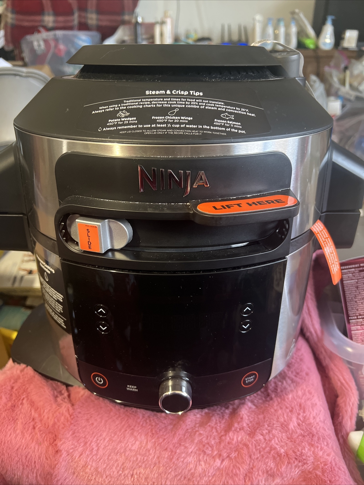 Ninja Foodi 14in1 Pressure Cooker 6.5 Qt Steam Fryer with Smart Lid