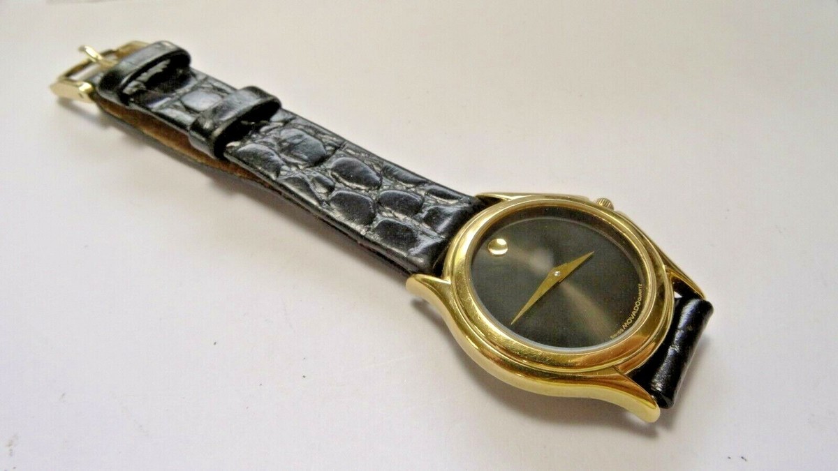 Movado Model 87.E4.0823 Ladies Gold Plated Steel Museum  display picture 2