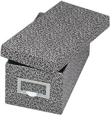 Globe-Weis/Pendaflex Fiberboard Index Card Storage Box, 3 X 5 Inches Card Size, 