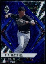 2021 Panini Chronicles Phoenix Tim Anderson #12 Blue Velocity White Sox