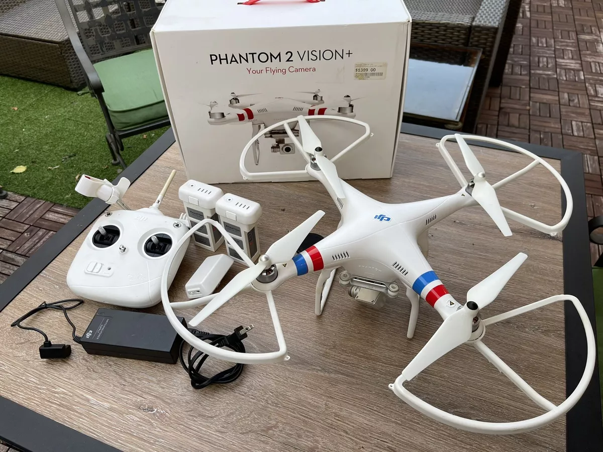 DJI Phantom 2 Vision Plus Aerial Drone Quadcopter Remote Control PV331
