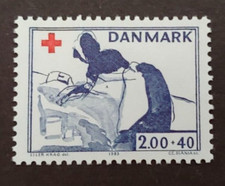 1983 REDCROSS CHARTIY STAMP 2KR+0.40KR VF MNH DENMARK DANMARK D�NEMARK