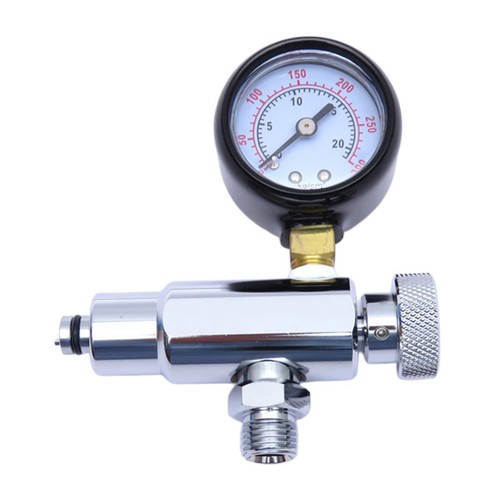 Atemregler-Einstellwerkzeug Mit Manometer Für Tauchausrüstung Der Zweiten - Bild 4 von 10