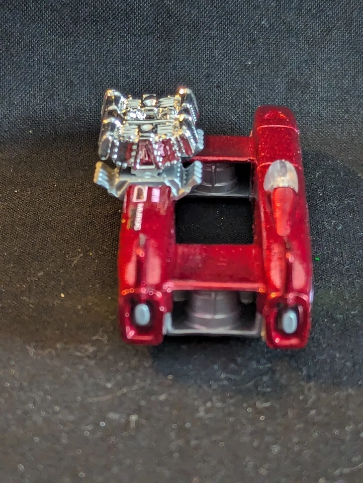 Hot Wheels Double Vision 1998 First Editions Die Cast 1:64 vermelho 1997 - Imagem 4 de 4