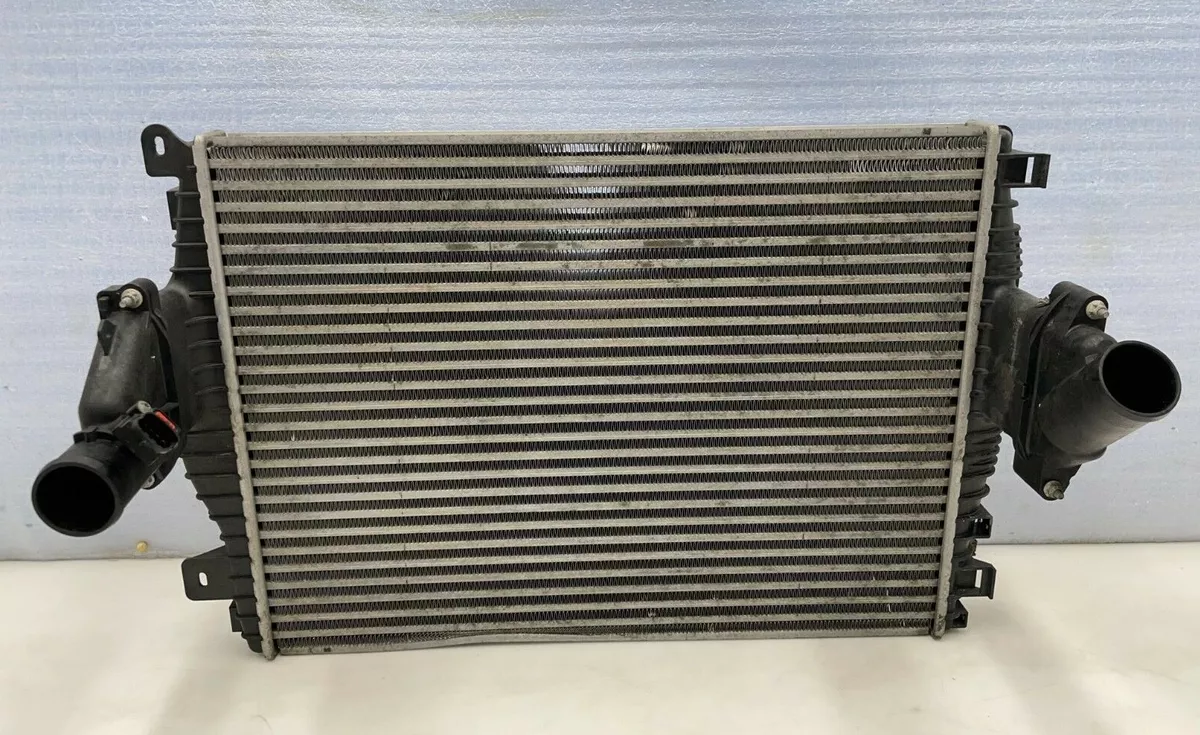 2013 2015 JAGUAR XF 2.0L TURBO INTERCOOLER W DUCTS SENSOR OEM