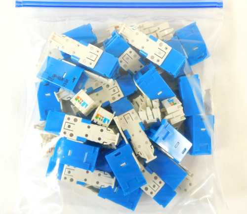 Cat6 Clarity High Density Jack T568A/B Blue HDJ6-36 Ortronics - QUANTITY OF 25