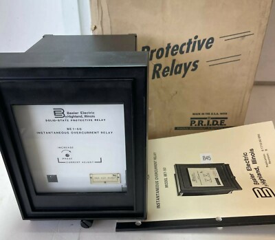 *NEW* BASLER ELECTRIC BE1-50 OVERCURRENT RELAY BE1-50F4E-A1F-A0N0F + Warranty!