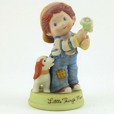 Vintage Avon 1983 Mother s Day Little Things Mean A Lot Mini Figurine NEW