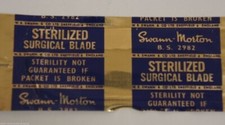 Swann Morton 21 Sterilized Detachable Surgical Knife Blade  Pack of 6