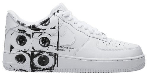 Nike x Supreme Air Force 1 Low Shoes (CU9225-100) 'Box Logo' | eBay