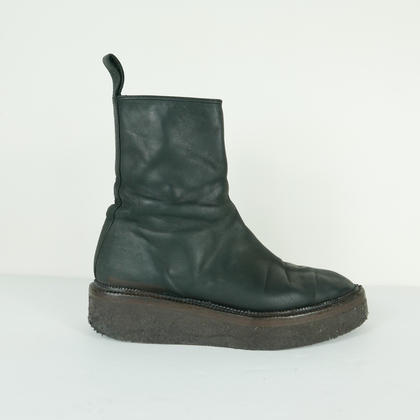 Damir Doma Creepers botas 100% cuero de caballo Talla 38 38 38 para mujer plataforma ab9100 Damir Doma Creepers botas 100% cuero de caballo Talla 38 38 38 para mujer plataforma ab9100