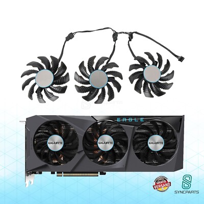 Grafikkartenlüfter für Gigabyte Radeon RX 6700 XT EAGLE, RX6600 Eagle