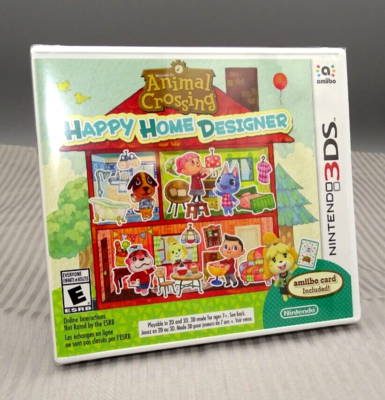 Nintendo 3ds Animal Crossing Happy Home DESIGNER - 3