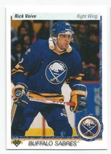 RICK VAIVE 1990-91 UPPER DECK CARD NM-MT CONDITION