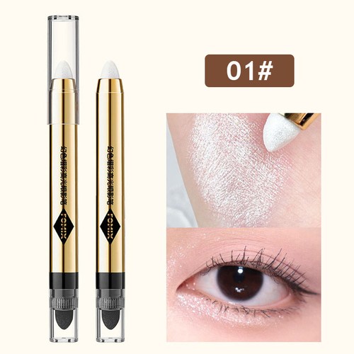 Double-head Cream Eye Shadow Pen Eyeshadow Pencil Shimmer Eyeshadow Stick 6Co ❥ - Picture 13 of 18
