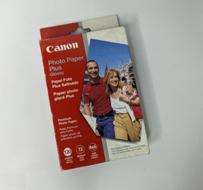 Canon Photo Paper Plus Glossy 120 sheets 4x6 inches