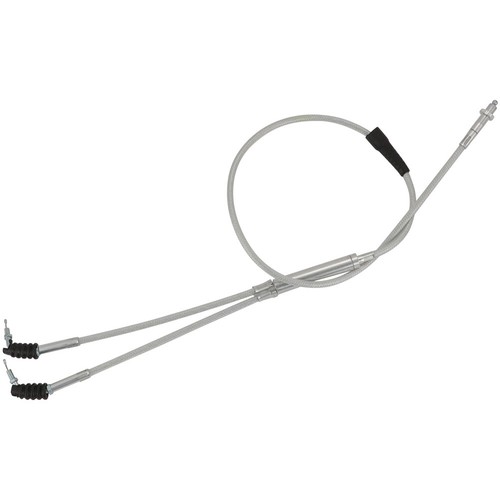 For Yamaha Banshee PWK PJ Carb 28-39mm Cable Braided Dual Thumb Throttle Cable - Picture 4 of 12