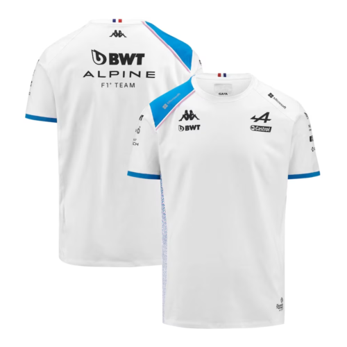 Alpine Racing F1 T-Shirt (Size XL) Men's Kappa Race Team T-Shirt - New - Picture 1 of 1