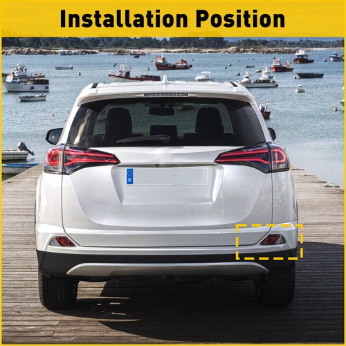 Rear Right Side Passenger Bumper Reflector Light for Toyota RAV4 2016 2017 2018 - Picture 8 of 9
